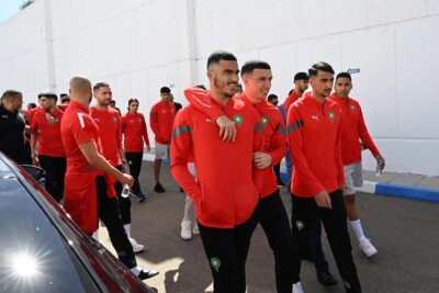 Seleção do Marrocos em visita ao presídio