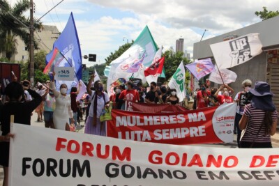 Goiânia recebe ato "Mulheres Vivas Mudam o Mundo" no Dia Internacional da Mulher