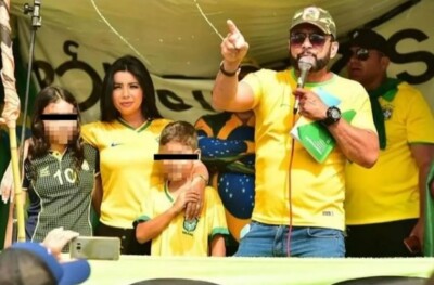 PF prende PM líder de acampamento golpista no QG do Exército em Brasília Major Cláudio Mendes dos Santos foi preso