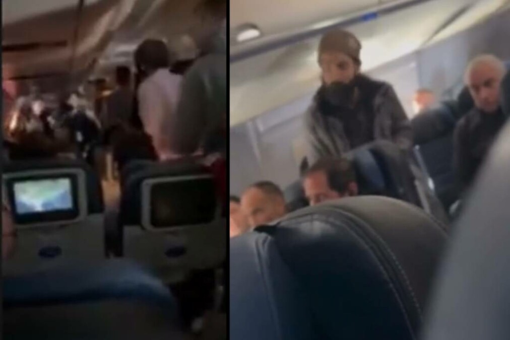 Homem tenta abrir saída de emergência e ataca tripulante em voo Passageiros derrubaram o atacante, que foi contido com a ajuda da tripulação