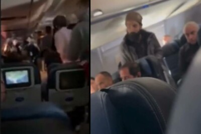 Homem tenta abrir saída de emergência e ataca tripulante em voo Passageiros derrubaram o atacante, que foi contido com a ajuda da tripulação