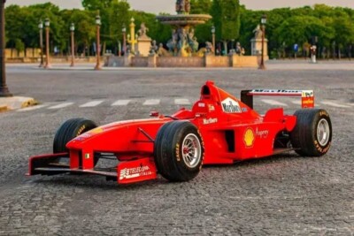 Carro usado por Schumacher
