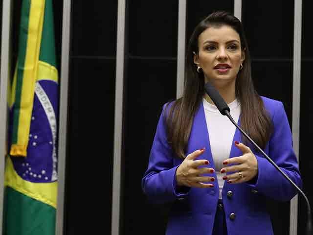 Marussa Bondrin no plenário da Câmara dos Deputados (Foto: divulgação/Câmara dos Deputados)