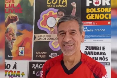 Morre Arquidones Bites, professor que foi preso em 2021 por faixa contra Bolsonaro