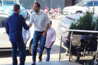 Cúpula do MDB se reúne com Adib Elias, na prefeitura de Catalão