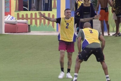 BBB 23: Guimê e Alface são os últimos a deixar Prova do Líder de resistência Um deles será o líder e o outro ganhará R$ 20 mil