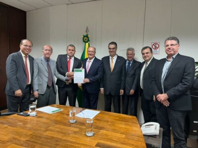 Otoni se reúne Alckmin para tratar de políticas para hidrogênio verde
