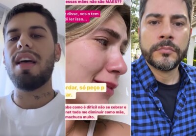 Virginia Fonseca chora após jornalista Evaristo Costa dizer que quem cria as filhas da influencer são as babás Zé Felipe