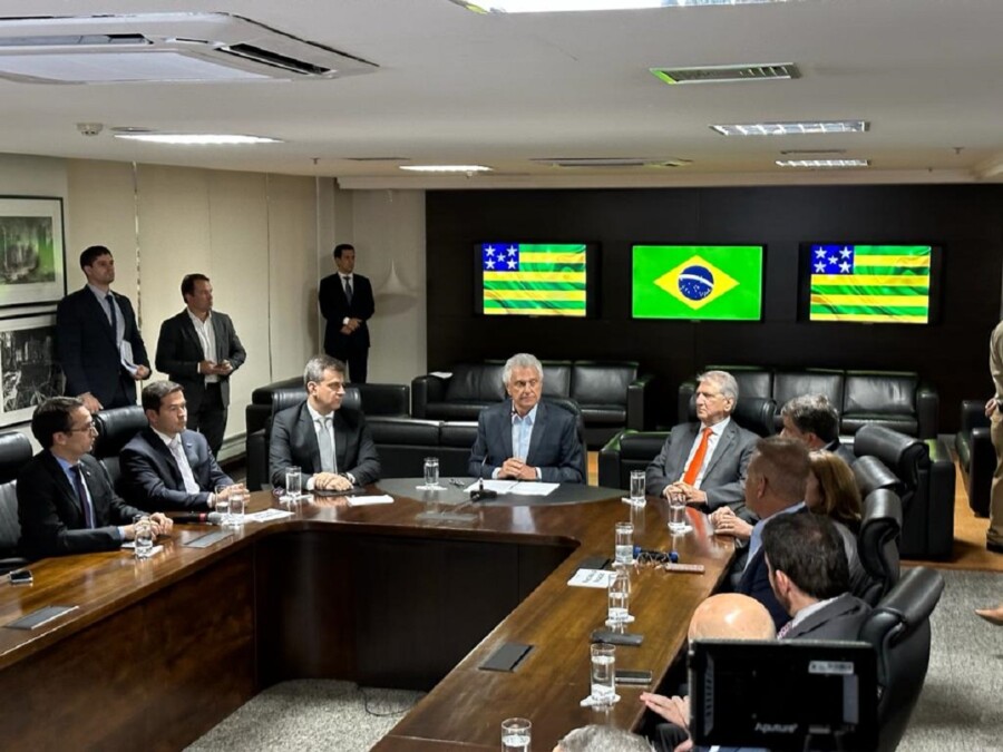 Reunião das forças de segurança em Goiás