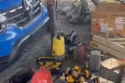 Homem é preso após furtar materiais de obra no setor Jaó, em Goiânia