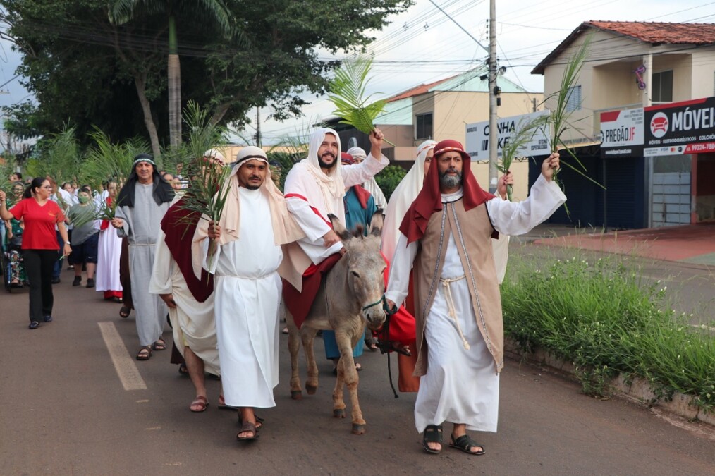 Domingo de ramos em Goiânia