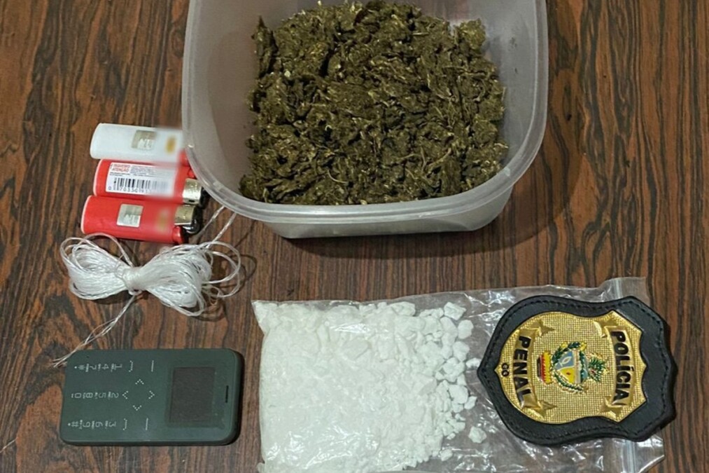 Servidores impedem entrada de drogas, cigarros e celular no presídio de Mineiros