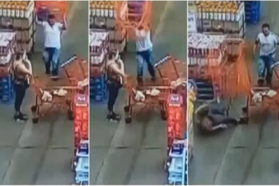 Santo Antônio do Descoberto: homem que jogou carrinho de compras contra mulher é preso