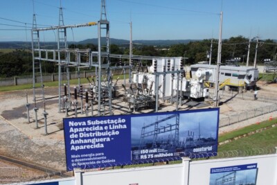 Aparecida recebe subestação e linha de distribuição de alta tensão