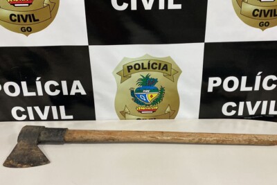 Polícia prende suspeito de matar homem com machado e esconder corpo, em Cristalina