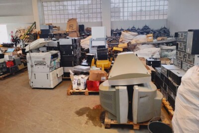 Estudantes da rede estadual coletam quase 3 toneladas de eletrônicos sem uso