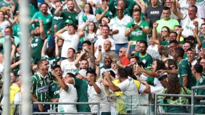Torcida do Palmeiras está em terceiro no ranking de torcedores no Brasil