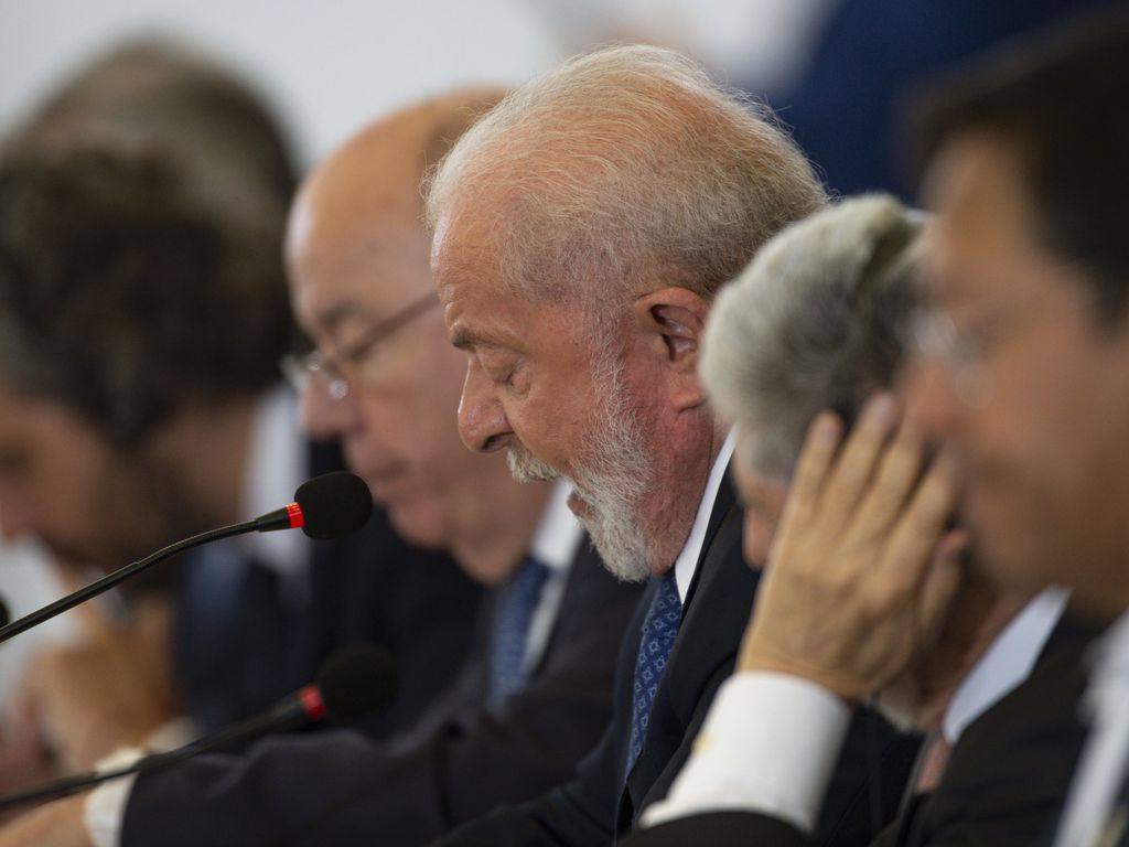Luiz Inácio Lula da Silva se reúne com presidentes de países da América do Sul, no Palácio do Itamaraty (Foto: Agência Brasil)