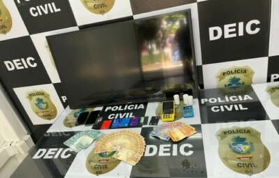 Mandatos foram cumpridos em Anápolis e Senador Canedo Polícia de Goiás combate grupo envolvido no golpe do 'falso intermediário'