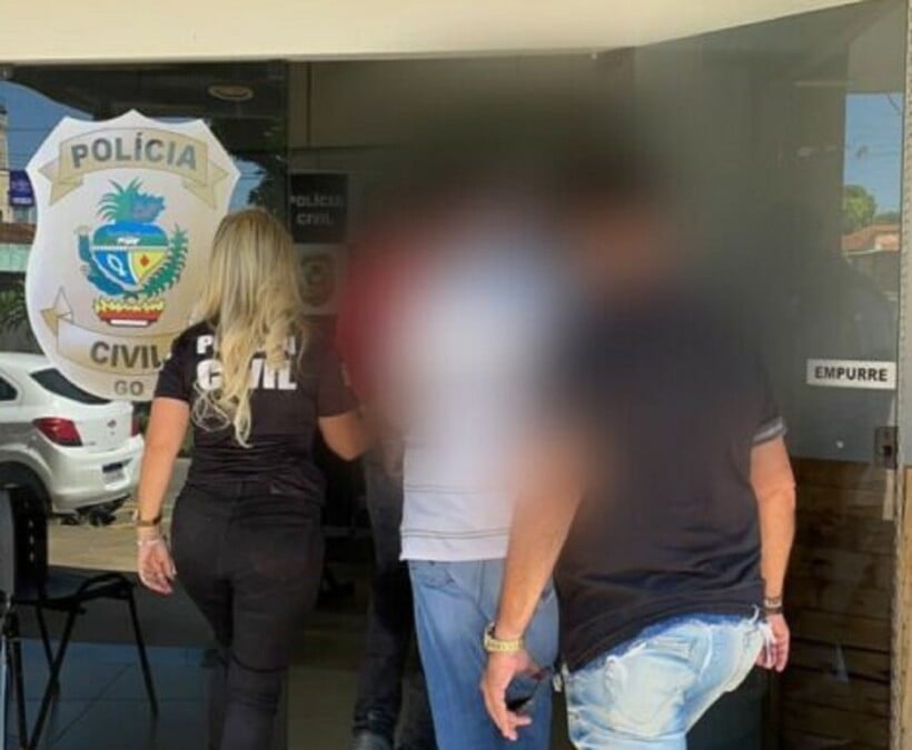 Prisão de suspeito de crime contra criança