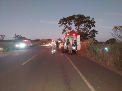 Seis pessoas ficam feridas após capotamento na GO-210, em Catalão As vítimas foram encaminhadas conscientes para unidade de saúde