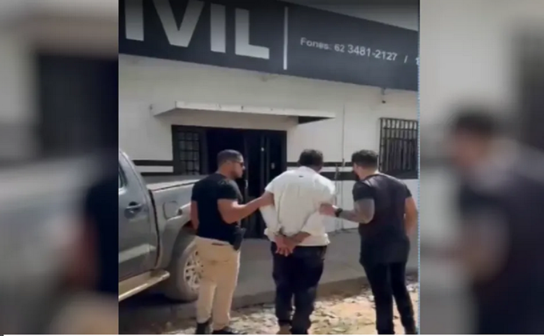 Prisão do suspeito de agredir a namorada em Planaltina