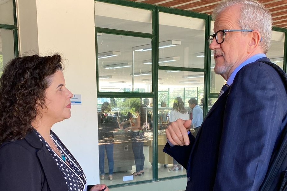 João Paulo Capobianco e Andréa Vulcanis (Foto: Divulgação)