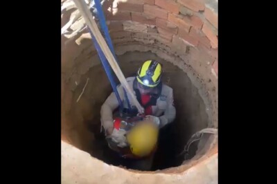 Idoso cai em cisterna de 10 metros em Luziânia