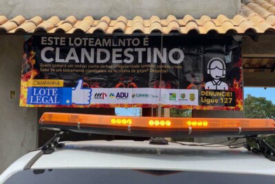 MP aciona empresa e cinco pessoas em Senador Canedo por loteamento clandestino