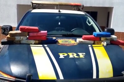 São Miguel do Araguaia: PRF prende homem que leva R$ mi em drogas no carro