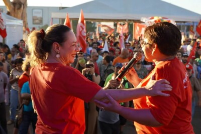 Festa do Trabalhador, em Goiânia, também debateu PL das fake news