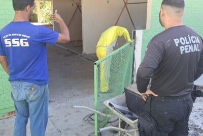 Estandes da Pecuária de Goiânia são reformados com mão de obra carcerária