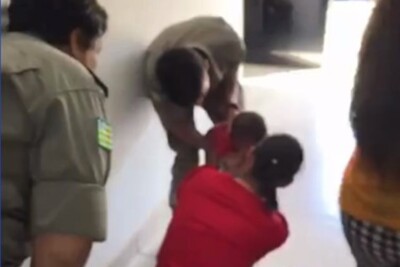 Bebê de 8 meses engasta é socorrido pela PM em Goiânia