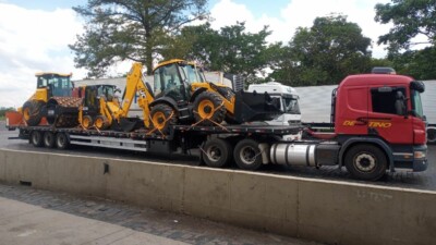 Máquinas roubadas em MG estão avaliadas em R$ 700 mil (Foto: divulgação/CPE)