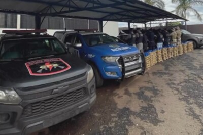 PF e PM apreende R$ 2 milhões em drogas em Acreúna