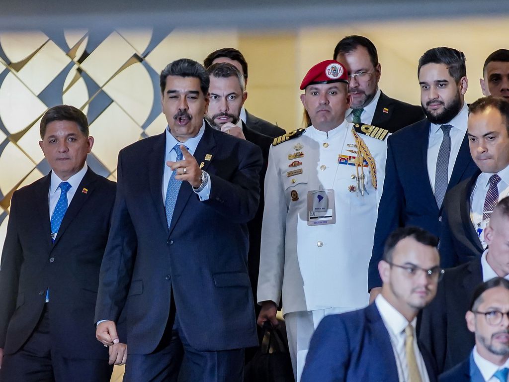 Maduro em encontro de presidentes da América Latina (Foto: Agência Brasil)