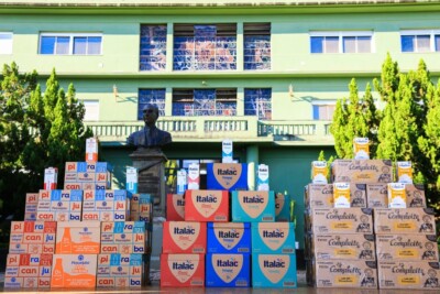 Governo de Goiás recebe doação de 40 mil litros de leite para entidades sociais