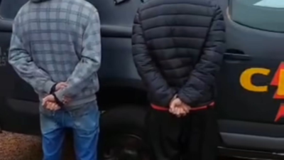 Dupla é presa após roubar distribuidora e ameaçar proprietário com faca em Goiatuba