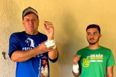 Vereador de Aparecida, Gilsão Meu Povo é atacado por pitbull