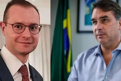 Em sabatina de Zanin, Flávio Bolsonaro usa tempo para defender ex-presidente, que será julgado no TSE