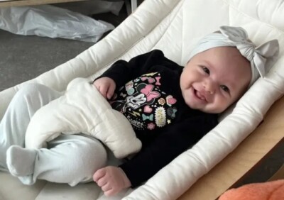 Bebê engatinhou quando tinha apenas três dias de vida - veja o vídeo (Foto: reprodução/TikTok)