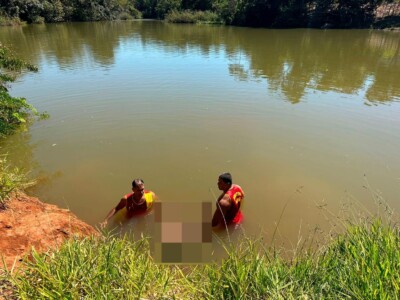 Jovem morre afogado em represa de Goianira Corpo de Bombeiros encontrou o corpo do adolescente a aproximadamente cinco metros de profundidade