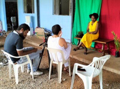 Exibição do documentario "Malunga conta sua história"