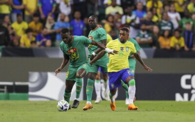 Jogo entre Brasil e Senegal