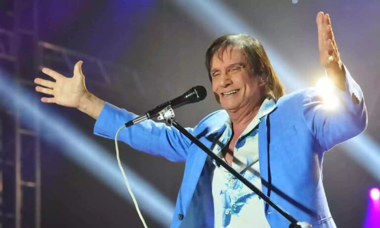 Show de Roberto Carlos em Trindade (Foto: Divulgação)