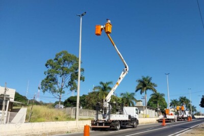 Goiânia providencia iluminação em LED para Rodovia dos Romeiros, que se prepara para receber fiéis da Romaria de Trindade
