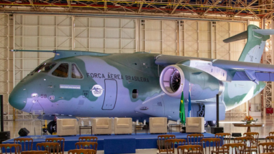 Base Aérea de Anápolis recebe um dos maiores aviões militares do mundo
