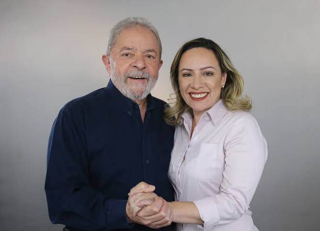 Adriana Accorsi e Lula (Foto: Divulgação)