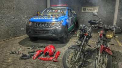 PM prende suspeitos de fabricar armas de fogo e roubar veículos em Goiânia