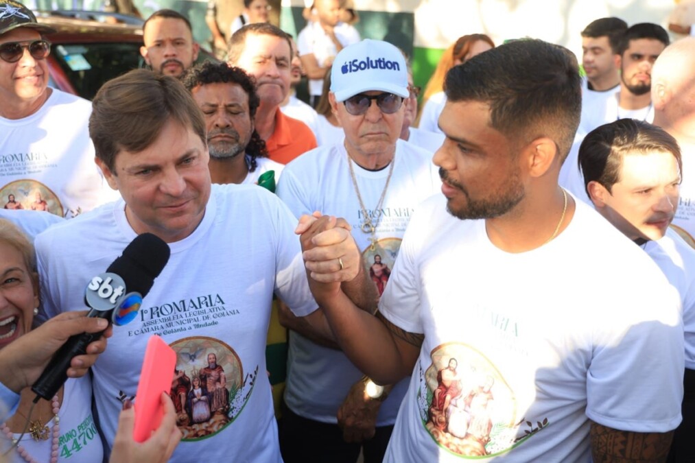 Romaria da Alego e da Câmara Municipal de Goiânia reúne mais de 500 pessoas na sexta